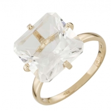 Кольцо 1404 Горный хрусталь